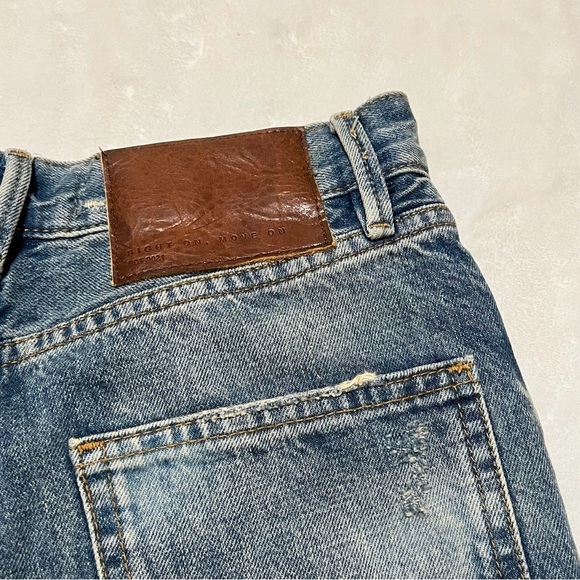 Zara New Daddy distressed Ankle jeans - Picture 6 of 6